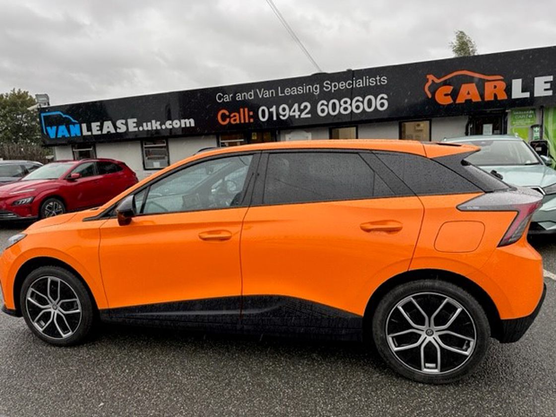 The MG4 Electric Hatchback the perfect small EV to lease ecar lease